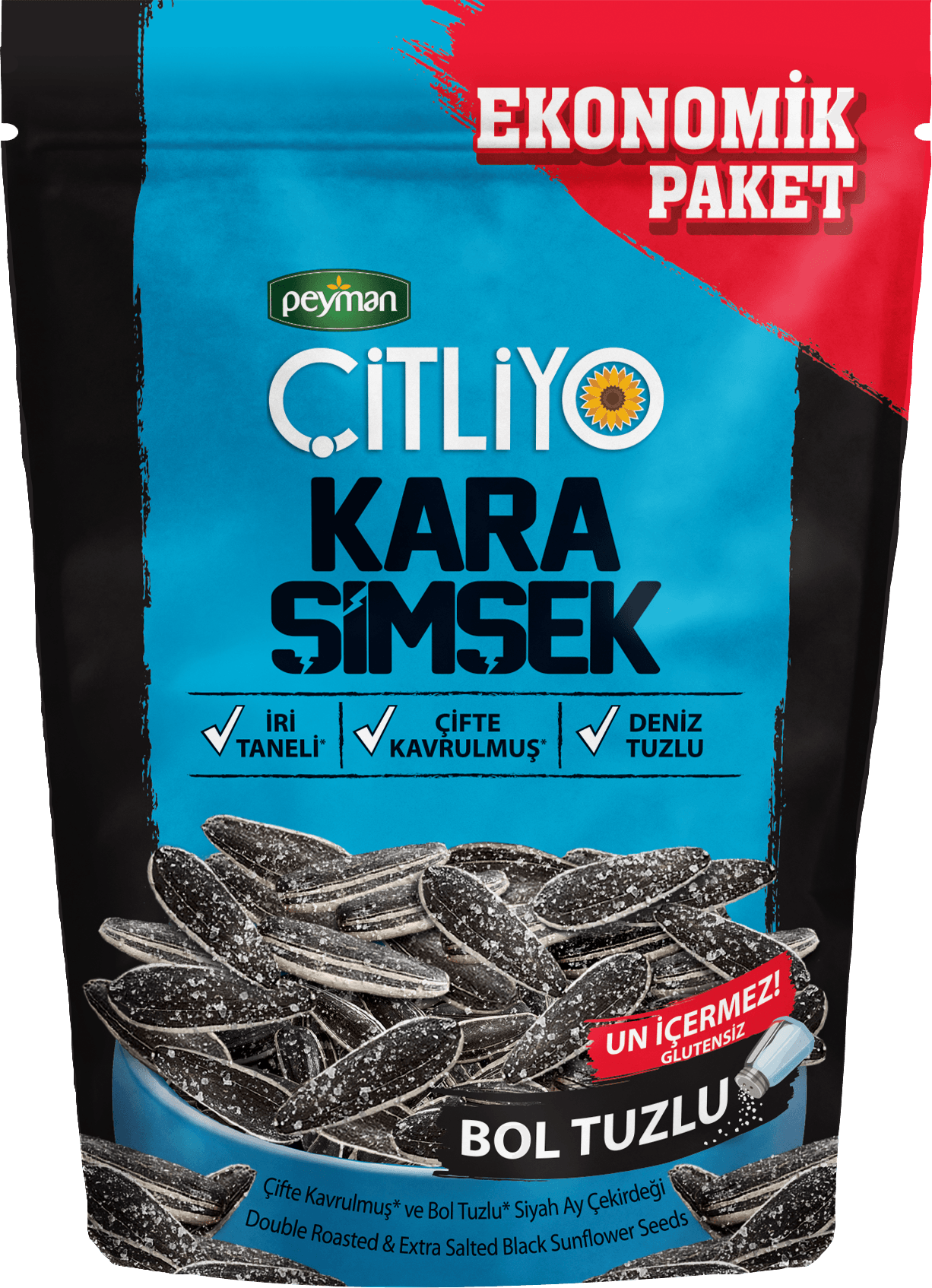 ÇİTLİYO KARA ŞİMŞEK BOL TUZLU 180G
