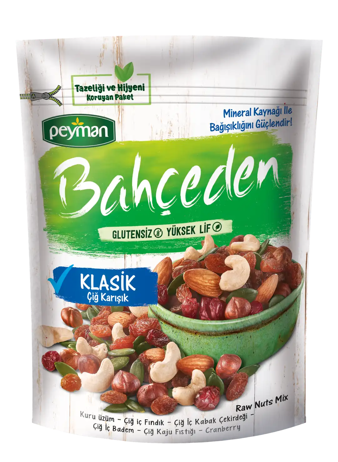 Peyman Bahçeden Çiğ Karışık Klasik 165 g