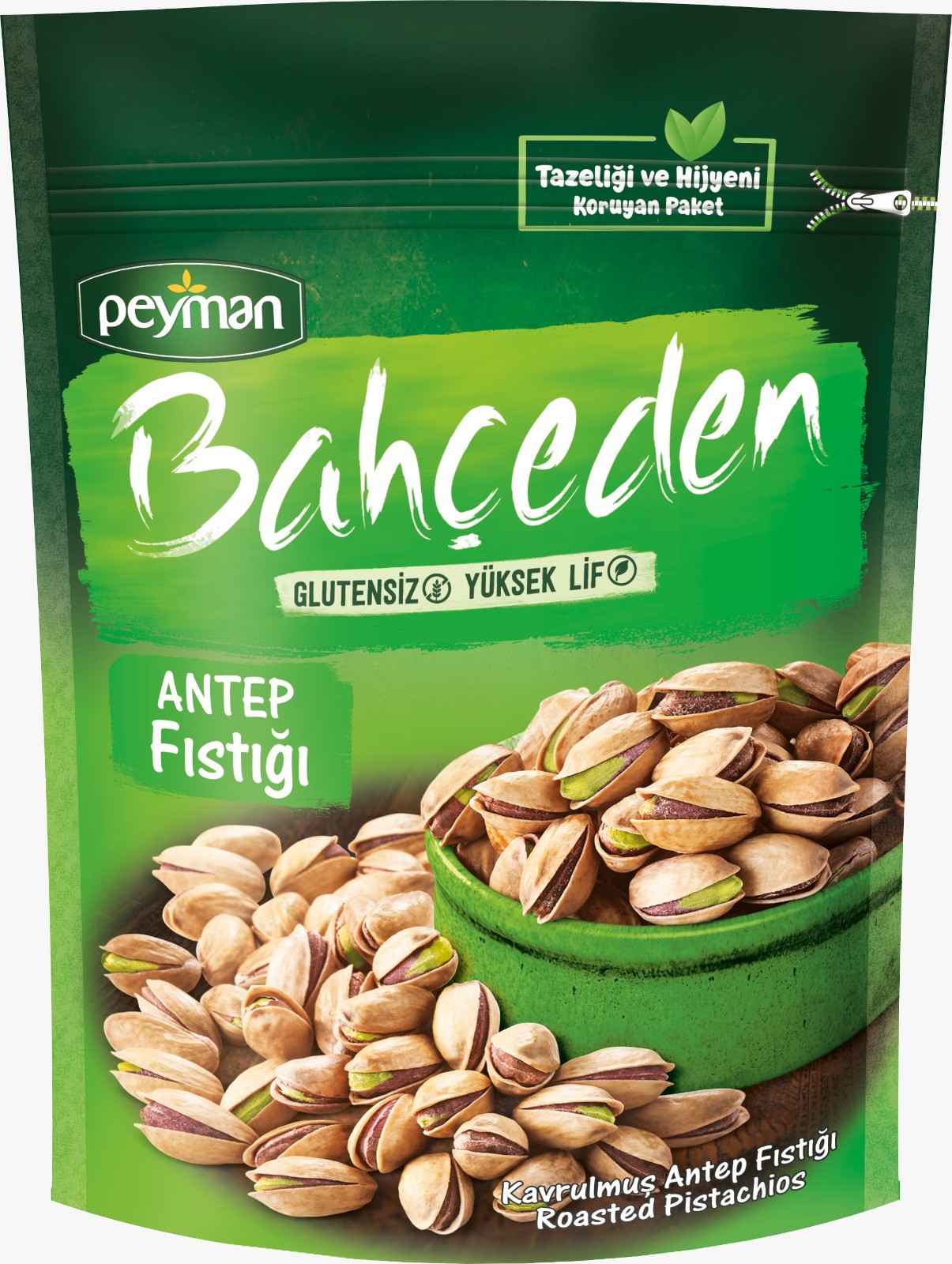 PEYMAN BAHÇEDEN KAVRULMUŞ ANTEP FISTIĞI 150G