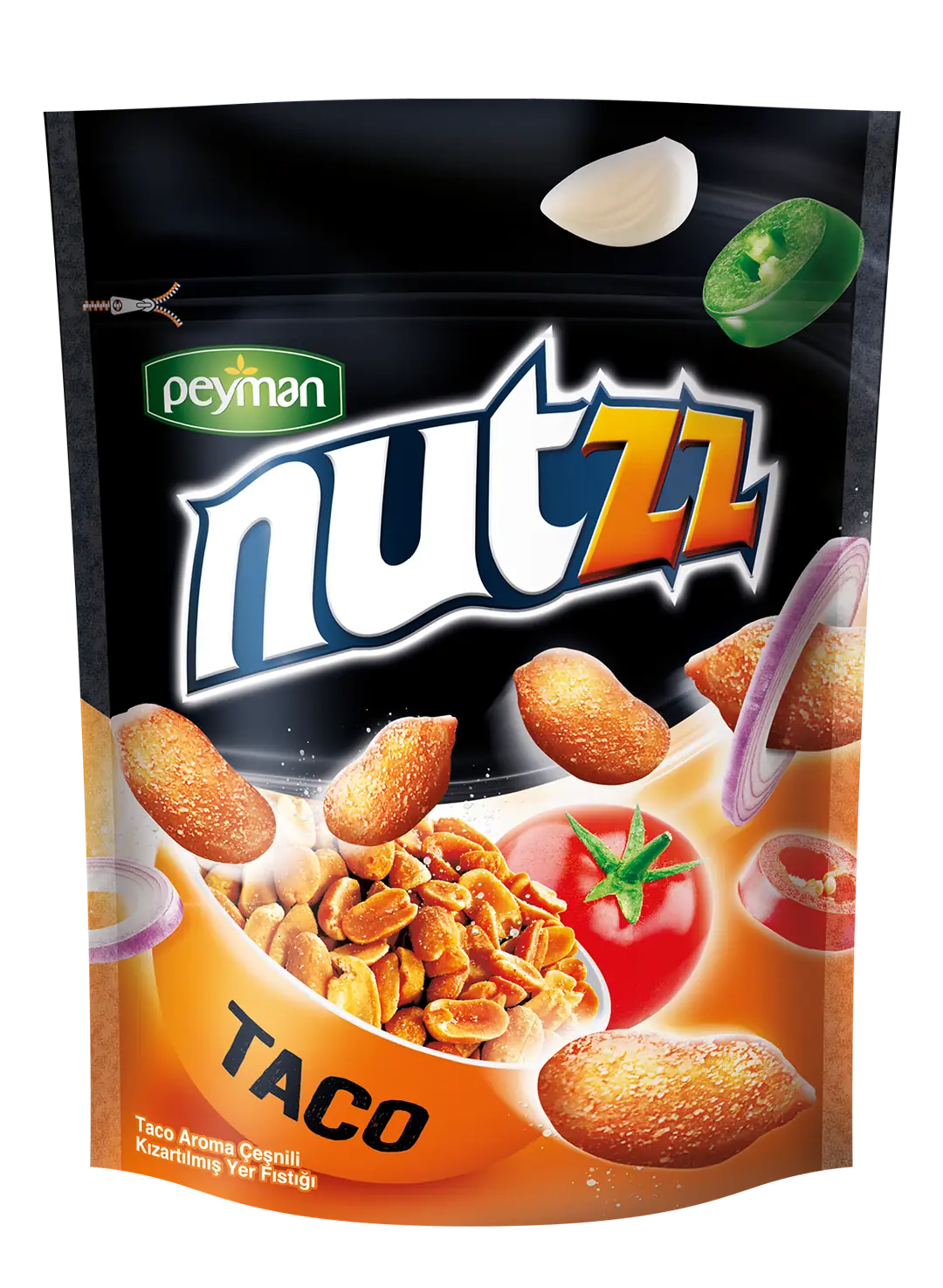 Nutzz Taco Aromalı Soslu Fıstık 130 g
