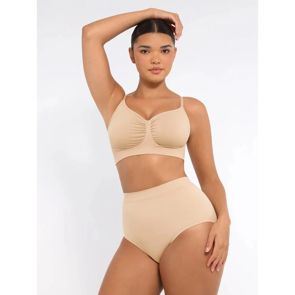 İnce Askılı Toparlayıcı Pedli Sütyen