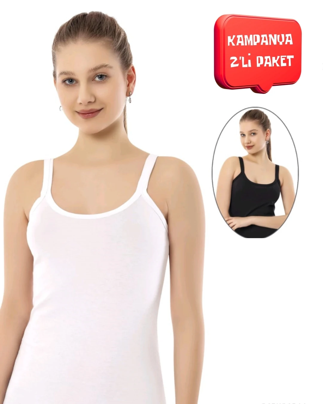 İp Askılı Biyeli Atlet (code 11)