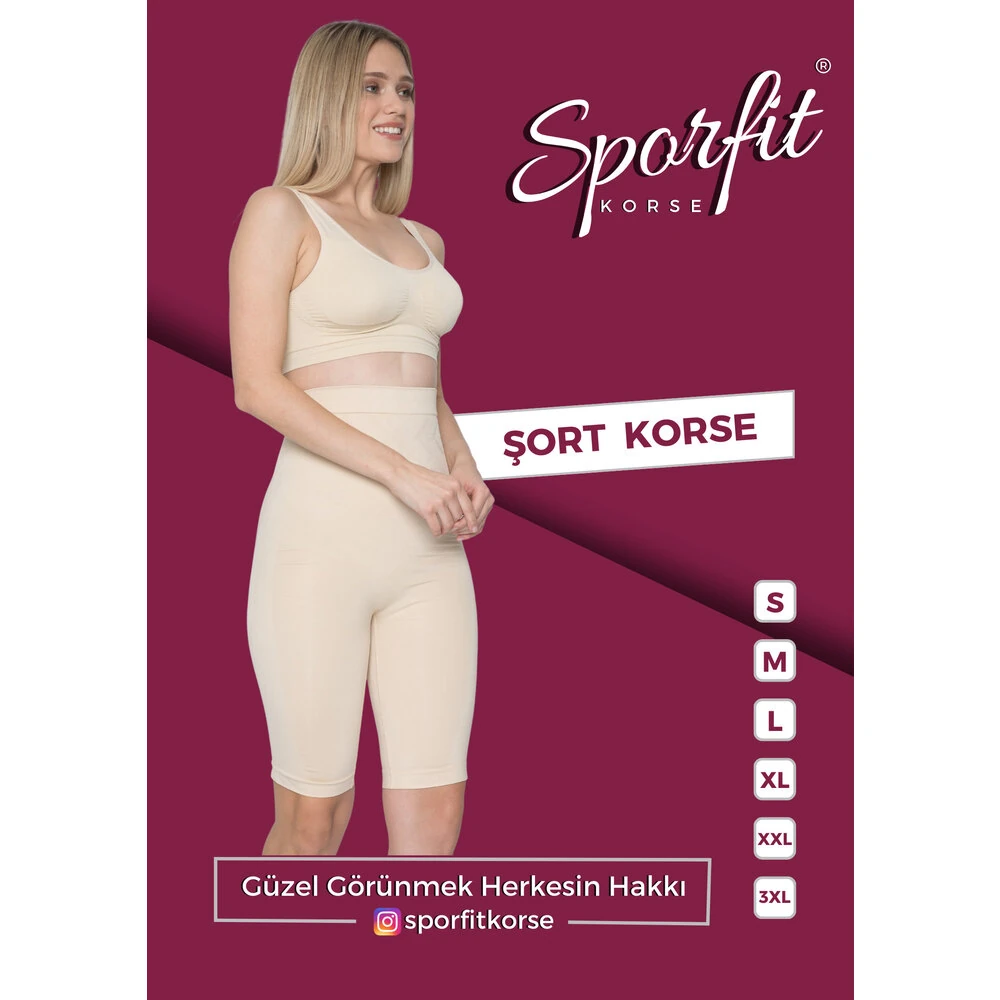 UZUN PAÇA ŞORT KORSE