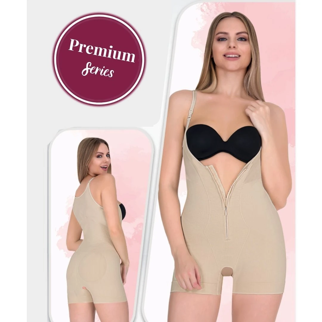 FERMUARLI VE AGRAFLI TAM BOY KORSE