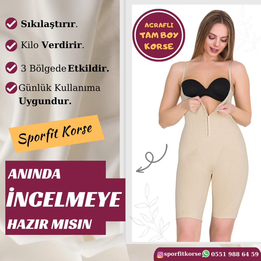 AGRAFLI TAM BOY KORSE