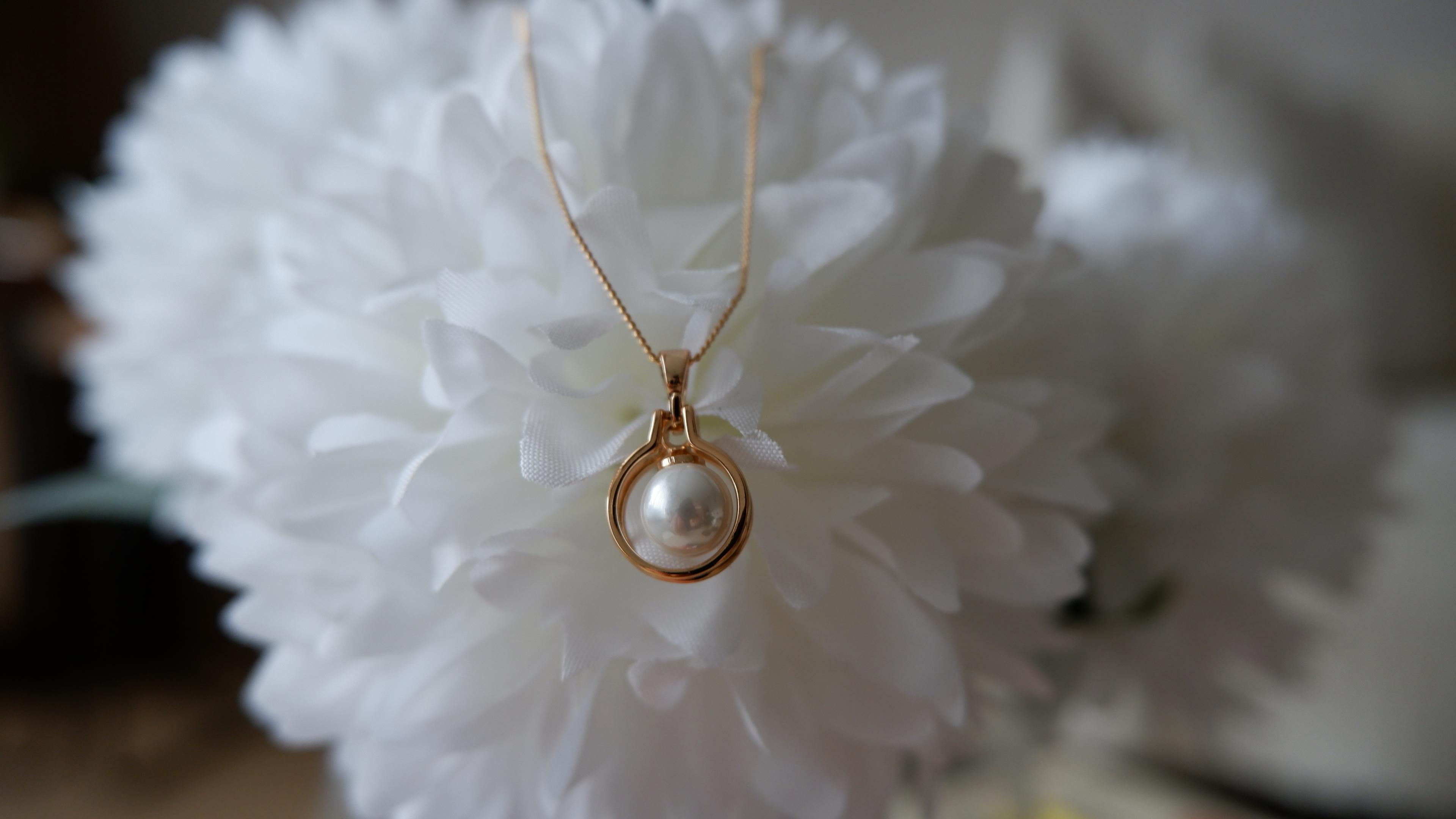 Rose Pearl Kolye