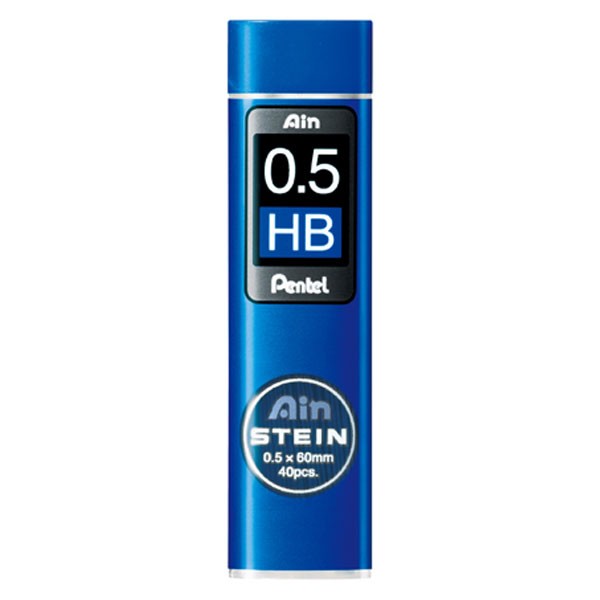 Pentel Ain Stein 0.5 mm HB 40'lı Min (Uç)