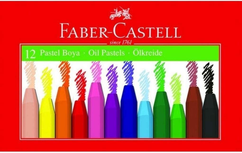 Faber Castell 12 Renk Karton Kutu PASTEL BOYA