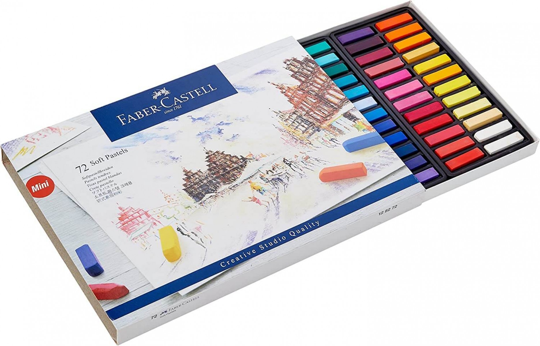 Faber Castell Goldfaber Creative Studio 72 Renk (Soft) Renk Mini Toz Pastel Boya / 5175128272