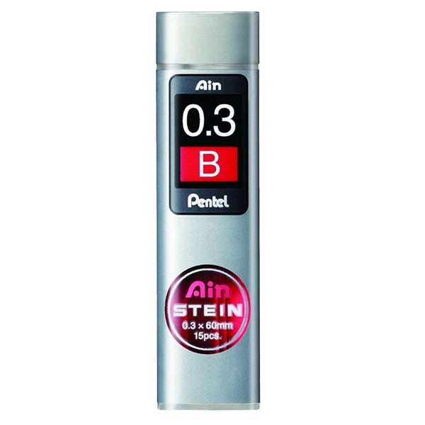 Pentel Ain Stein 0.3 mm B 15'li Min (Uç)