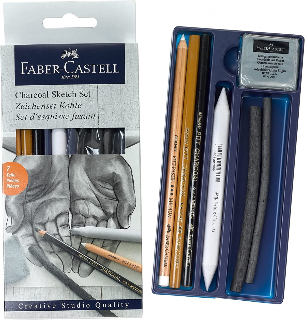 Faber Castell Kömür Sketch Seti / 5110114002