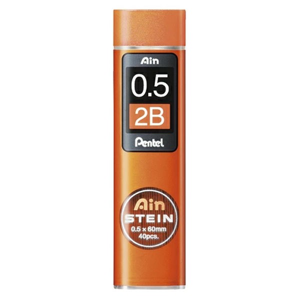 Pentel Ain Stein 0.5 mm 2B 40'lı Min (Uç)