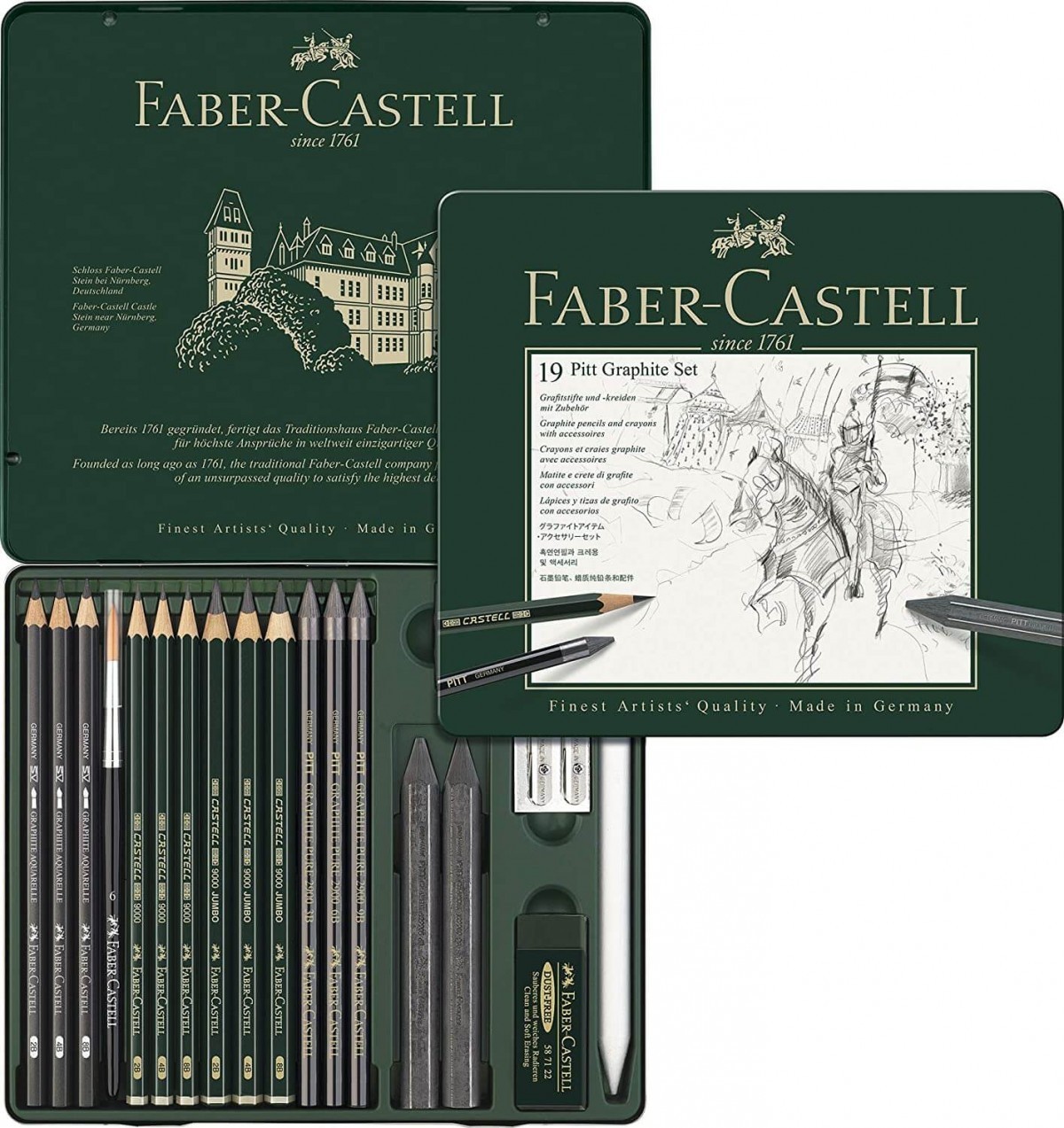 Faber Castell Pitt Graphite 19'lu Set / 112973