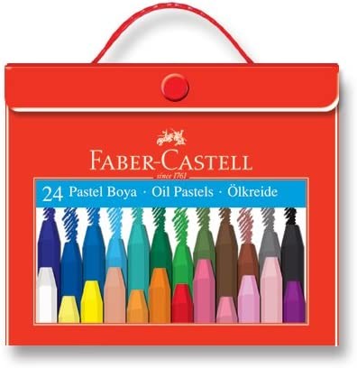Faber Castell 24'lü Çantalı Pastel Boya Kalemi Set