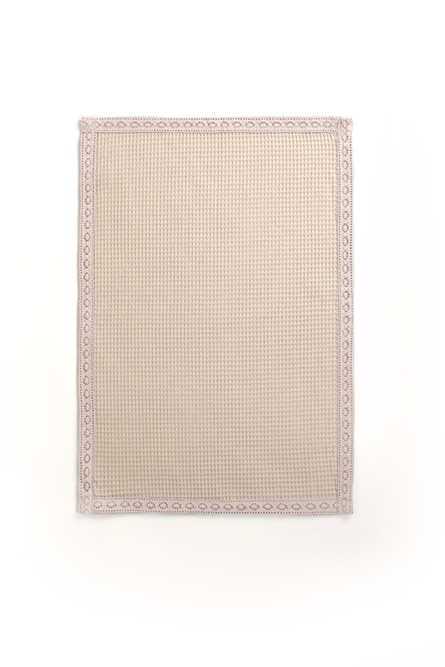SoftLace Dantelli Waffle Havlu | Mutfak Bezi | Şık ve Zarif Tasarım | 50x70cm