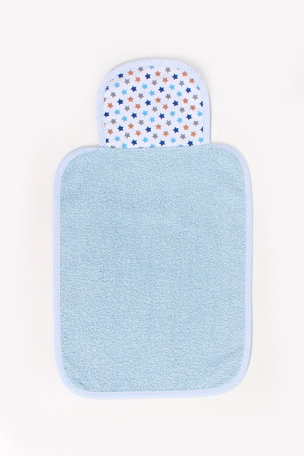 NEW BABY | 4-6 YAŞ Nefes Alan Sırt Bezi %100 Pamuklu, Kreş ve Oyun Zamanı Havlu Sırtlık