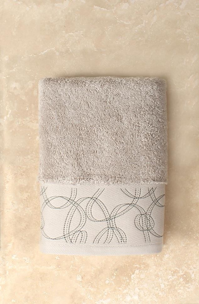 Namat %100 Pamuklu Nakışlı Çeyizlik Lüks Yüz Havlusu 50x100 cm - Yumuşak, Emici, Kaliteli - Banyo & Misafir Havlusu