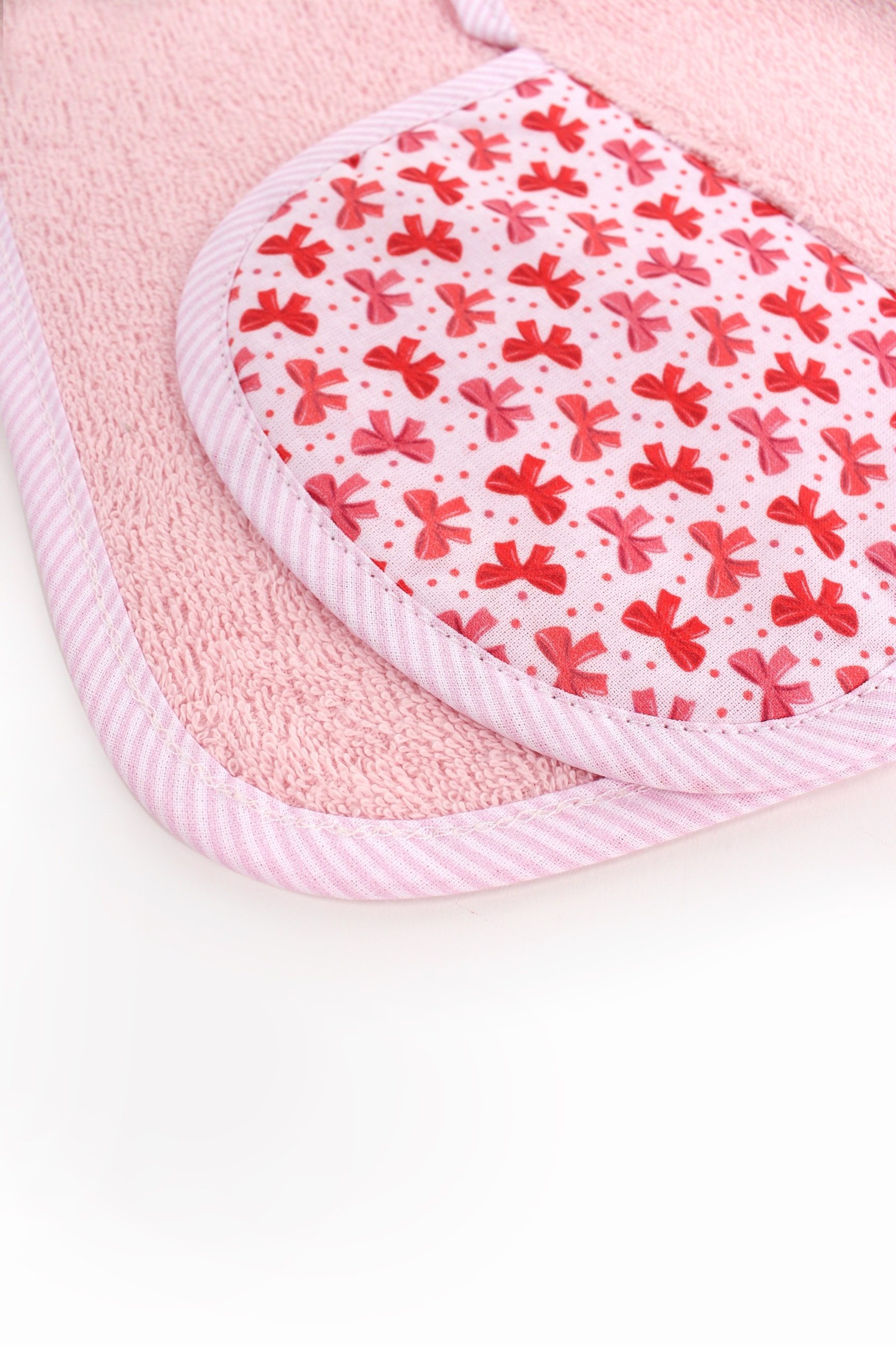 NEW BABY - % 100 PAMUKLU  HAVLU SIRT BEZİ - RENKLİ DESENLER- BEBEK TER BEZİ 