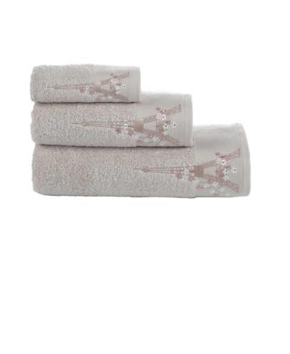 EIFEL 3 Parça Havlu Seti | %100 Pamuklu | Kutulu Hamam Takımı | Çeyiz Seti | Lüks Banyo Havlusu