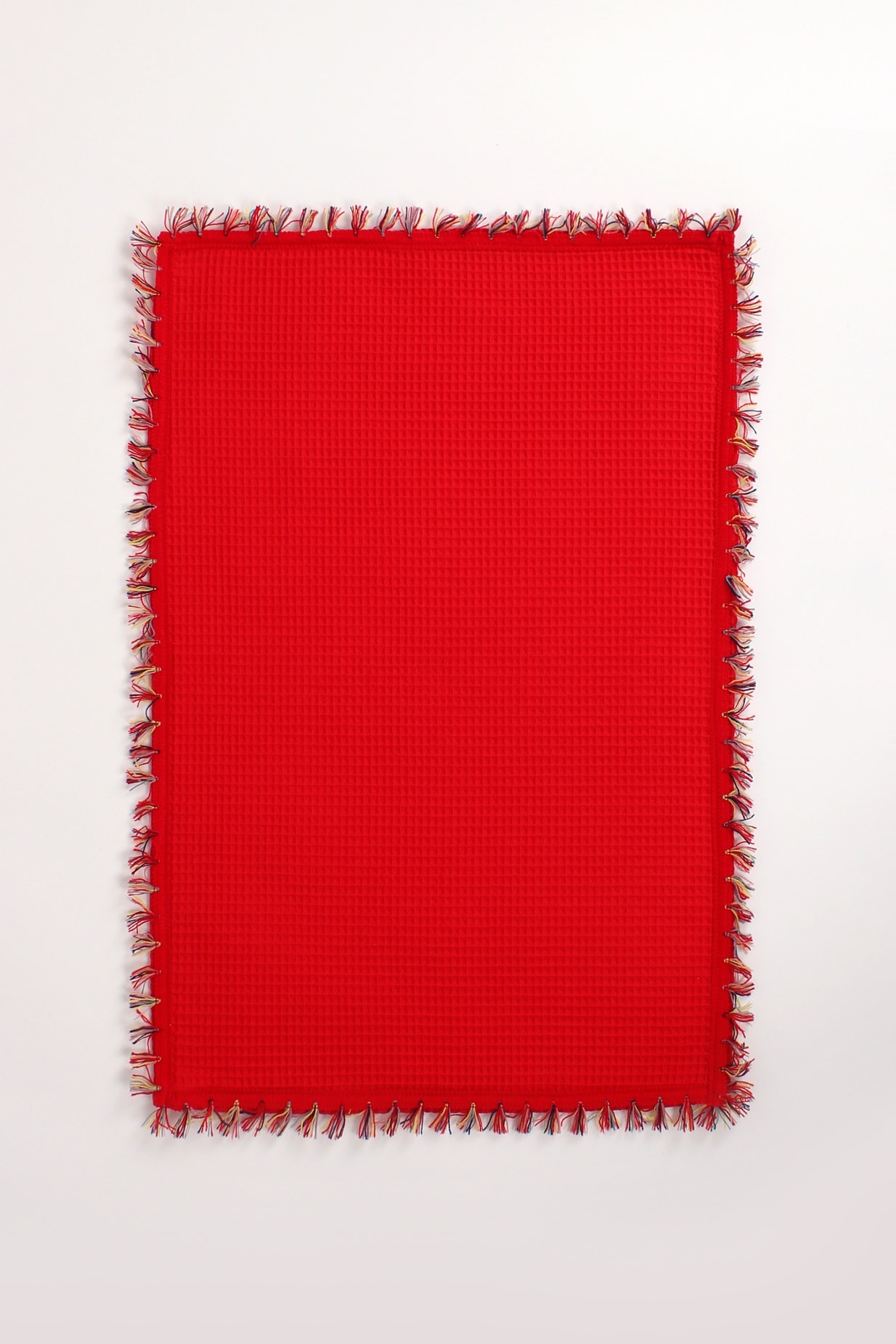SoftLace Dantelli Waffle Havlu | Mutfak Bezi | Şık ve Zarif Tasarım | 50x70cm