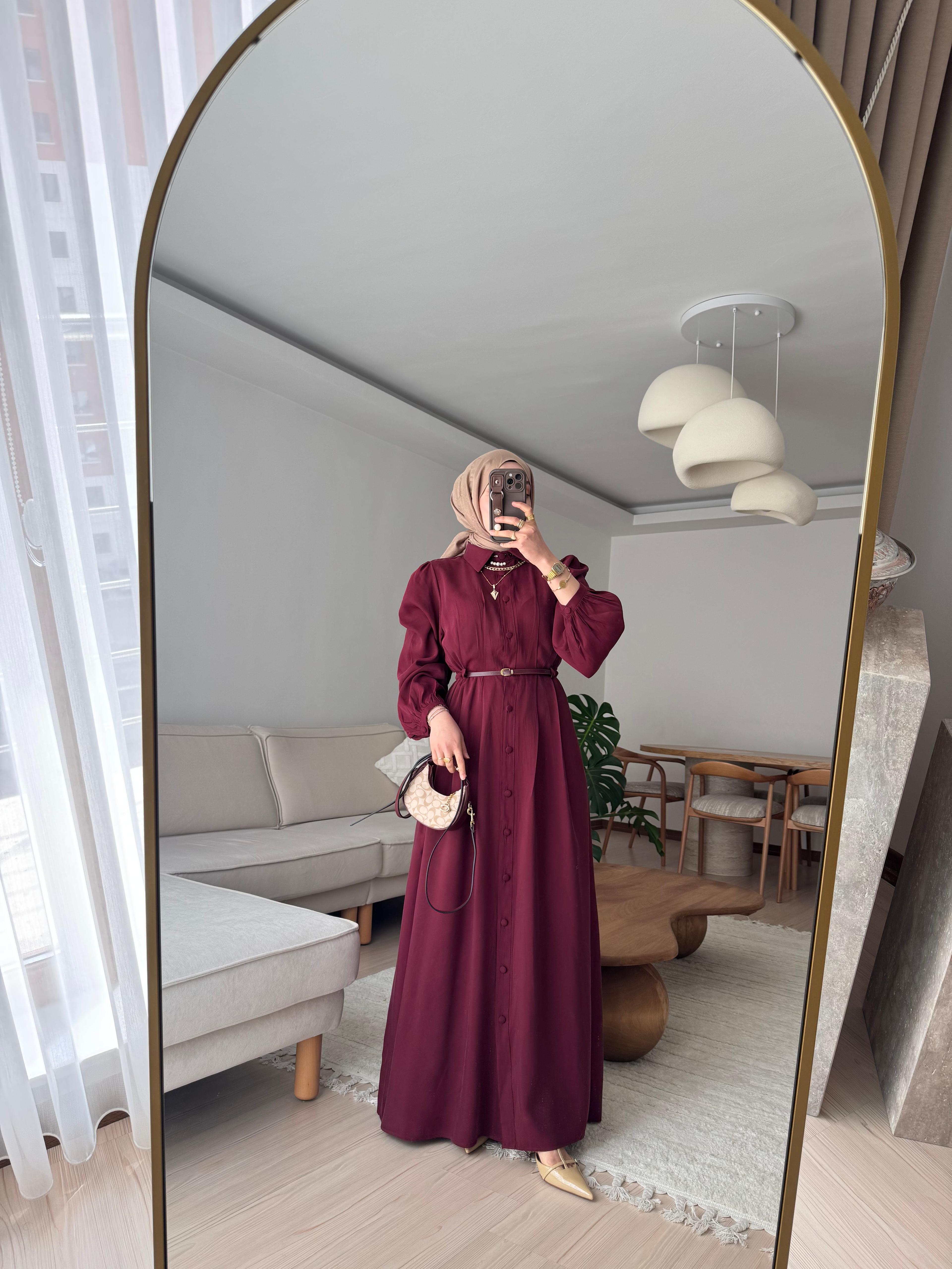 Nara Elbise - Bordo