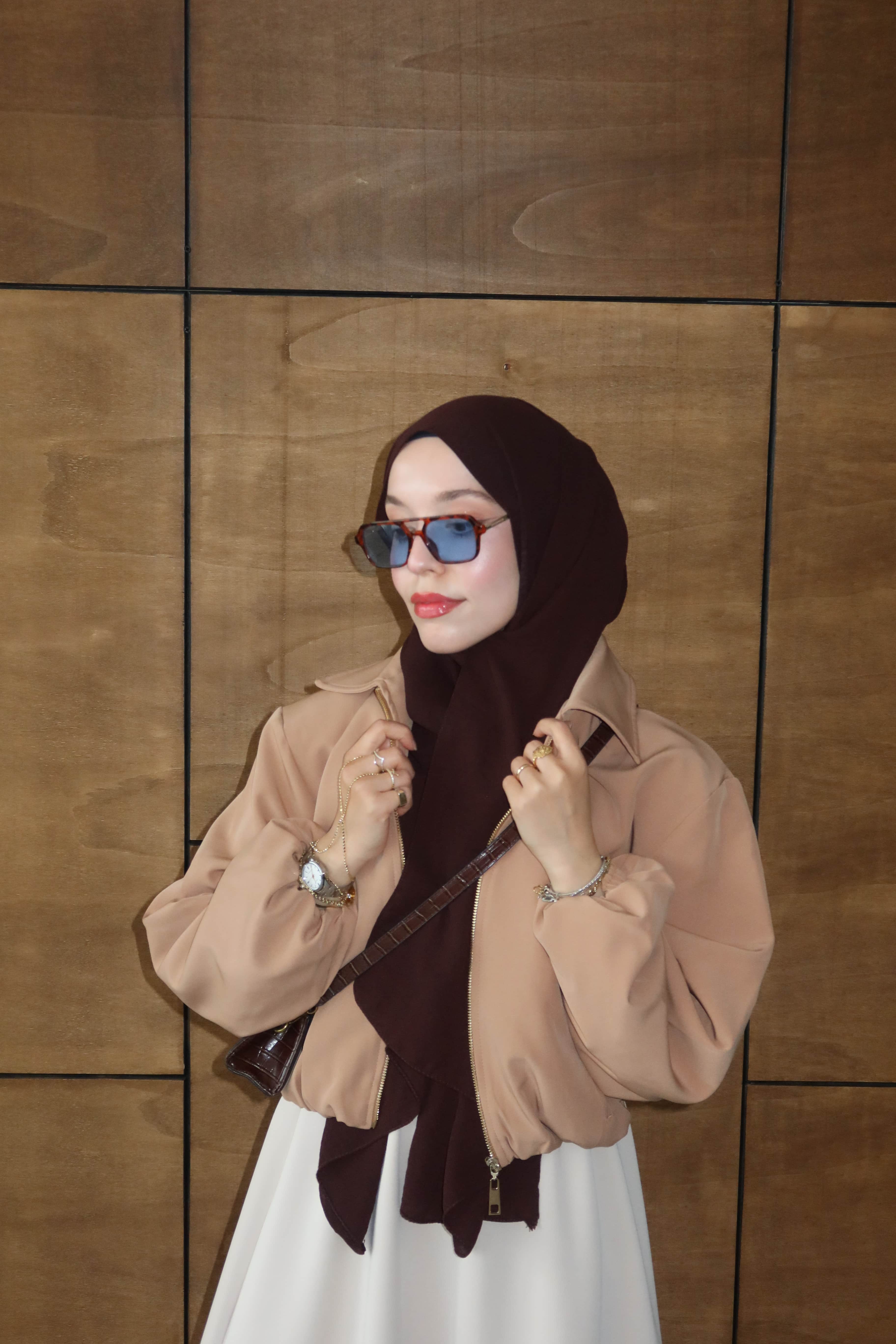 Duble Kumaş Bomber Ceket