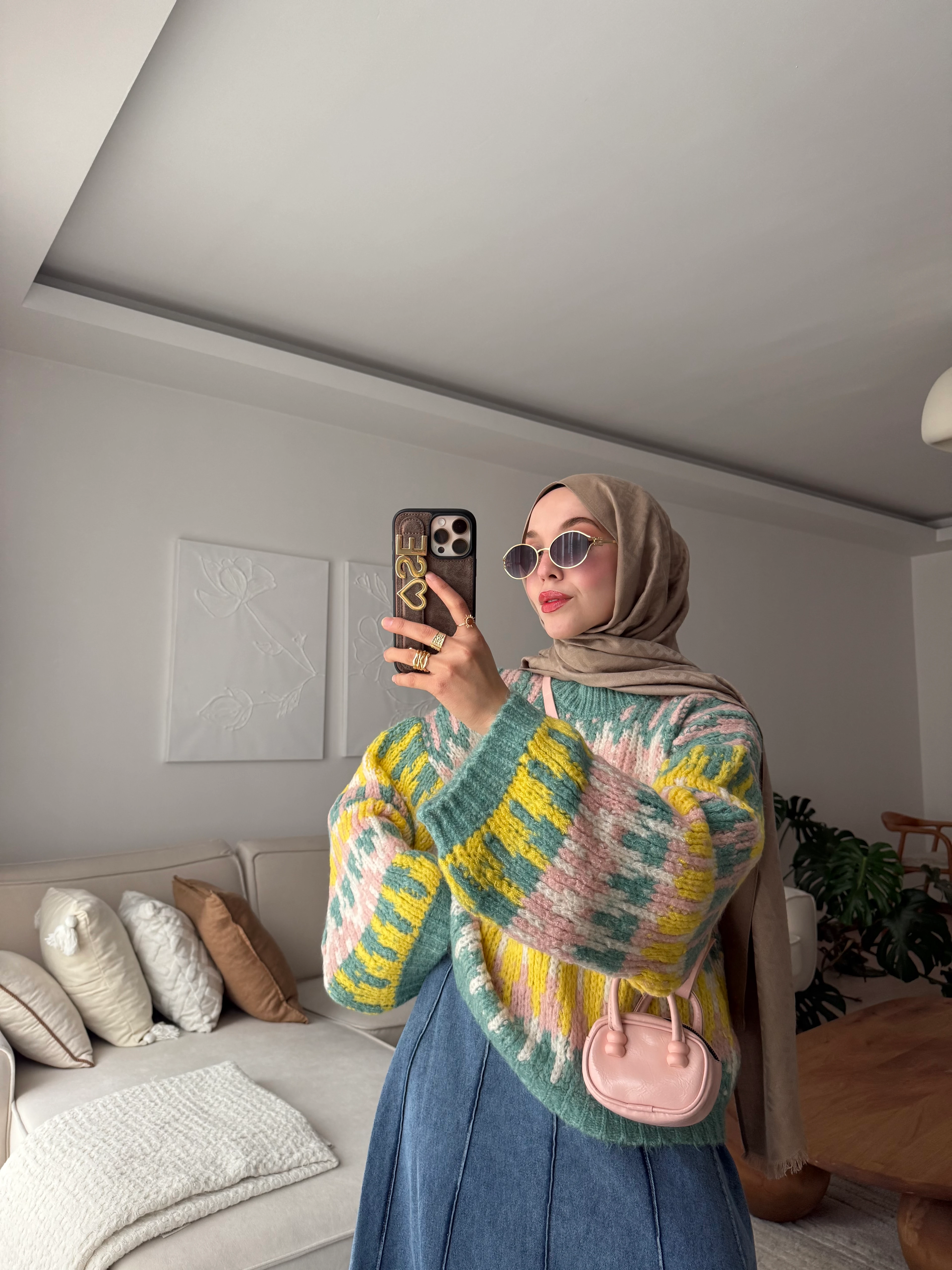 Pint Kazak  - Yeşil-Sarı