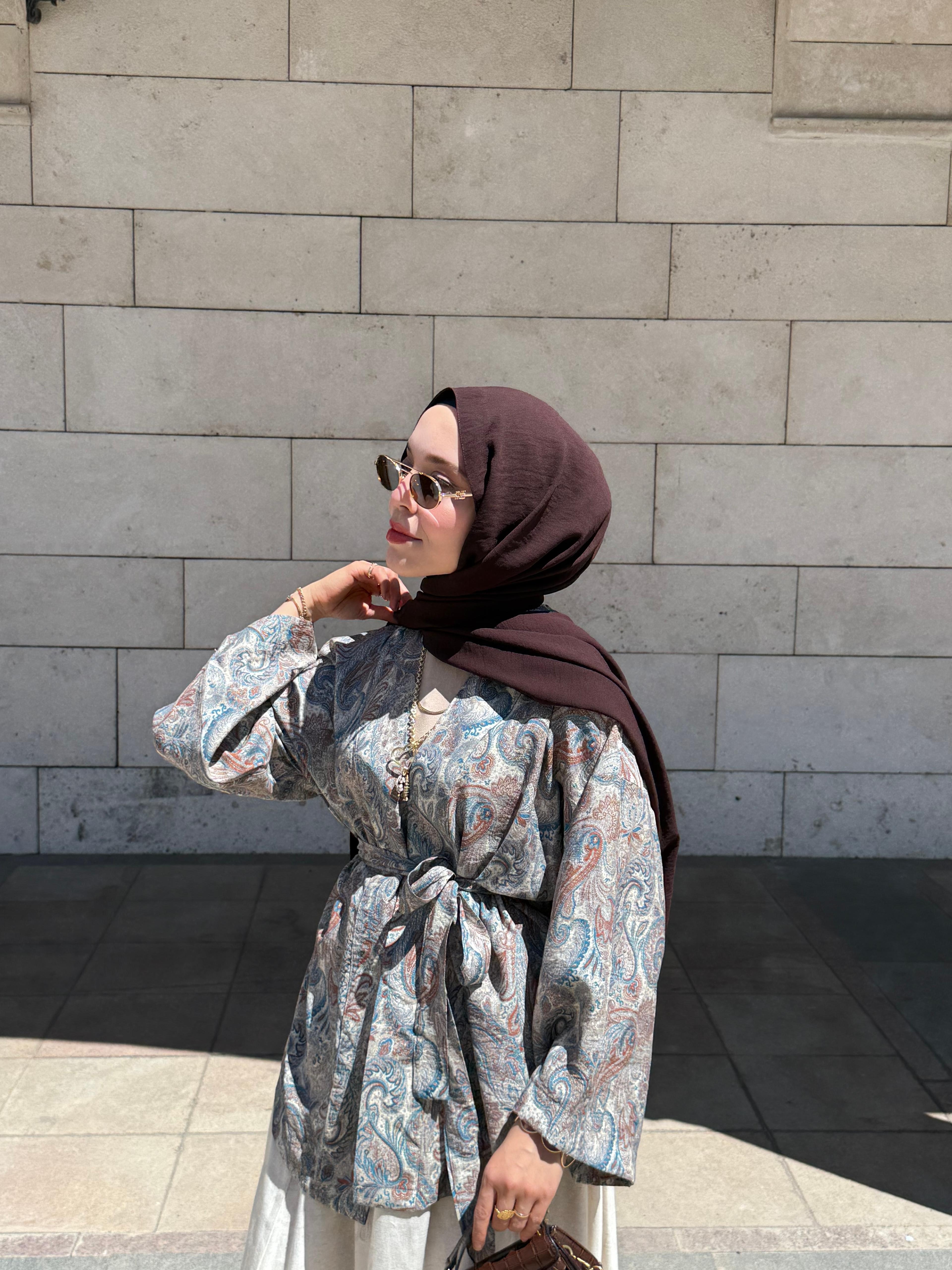 Pera Kimono - Mavi
