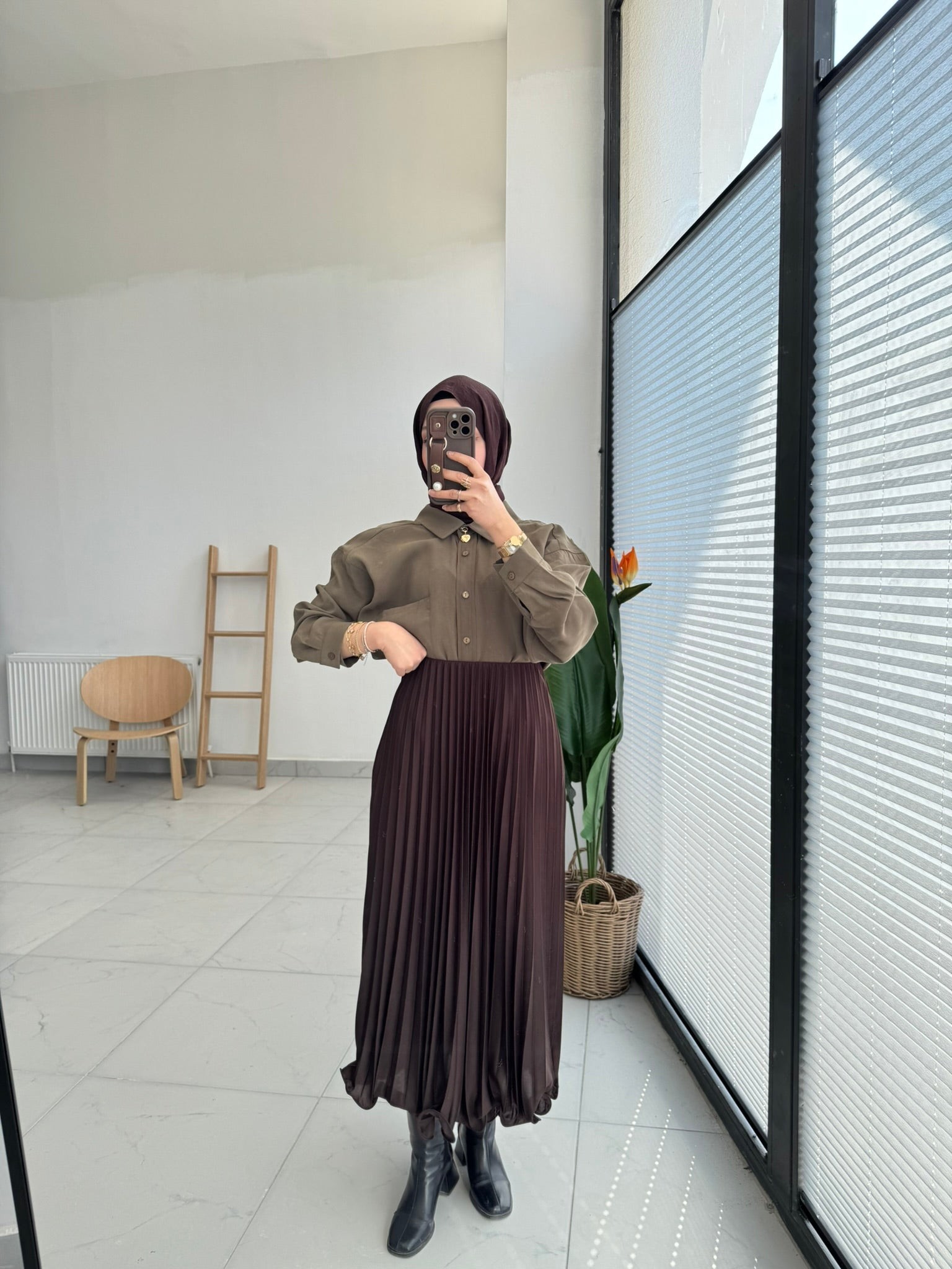 Tencel Oversize Gömlek
