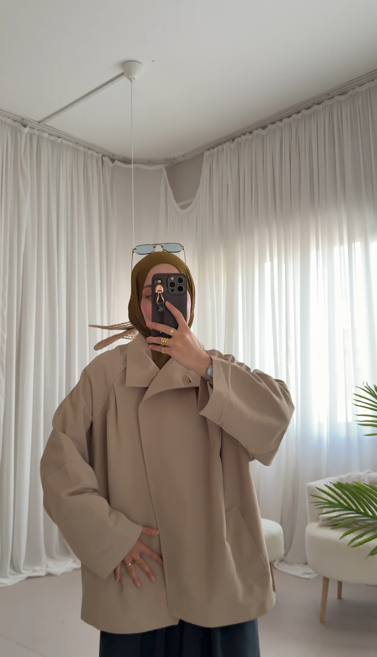 Mui Oversize Trençkot