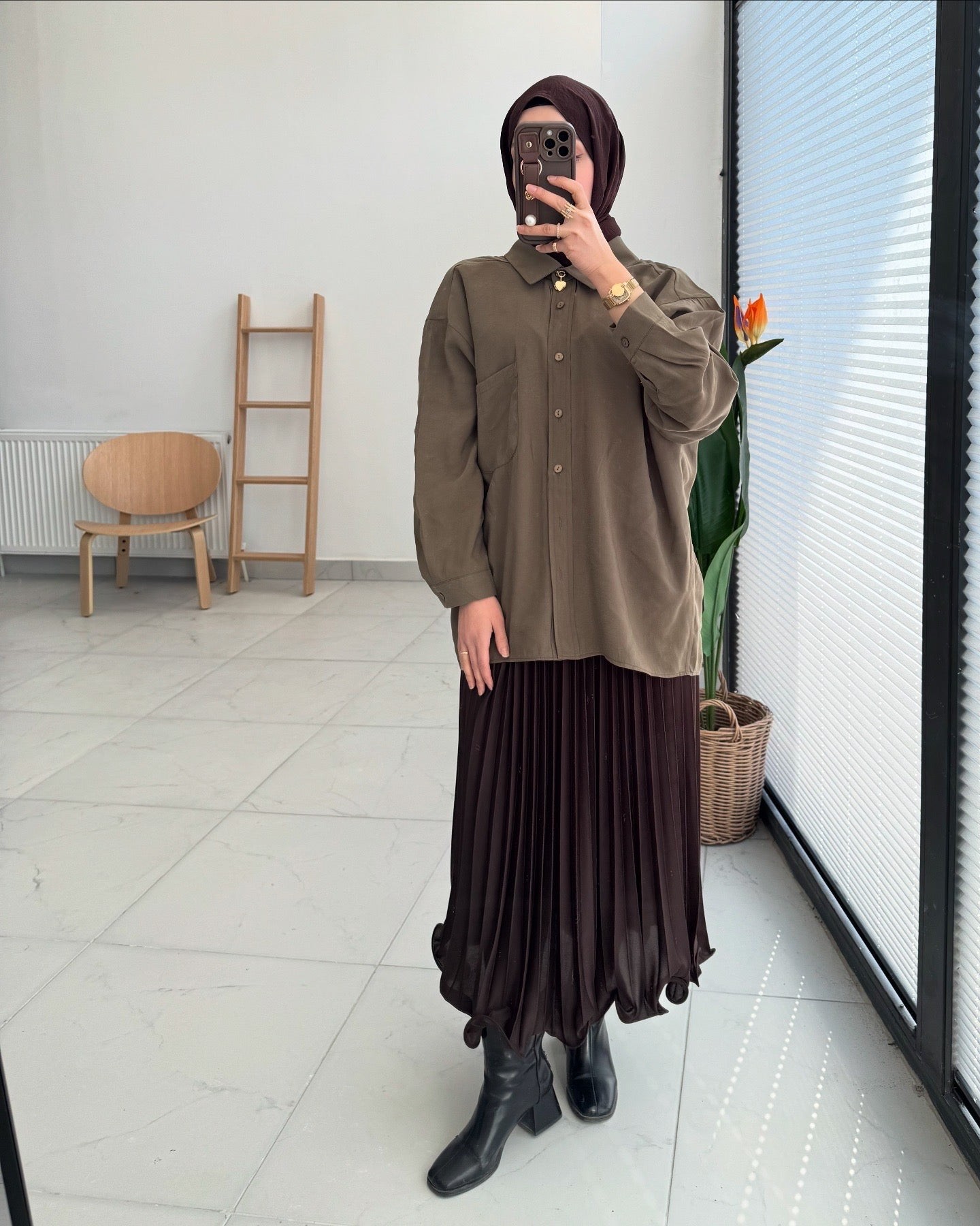 Tencel Oversize Gömlek