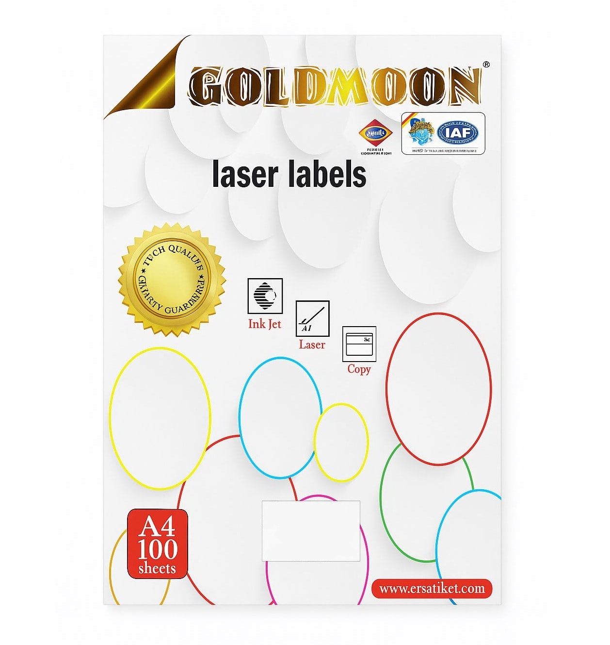 Goldmoon Lazer Etiket A4