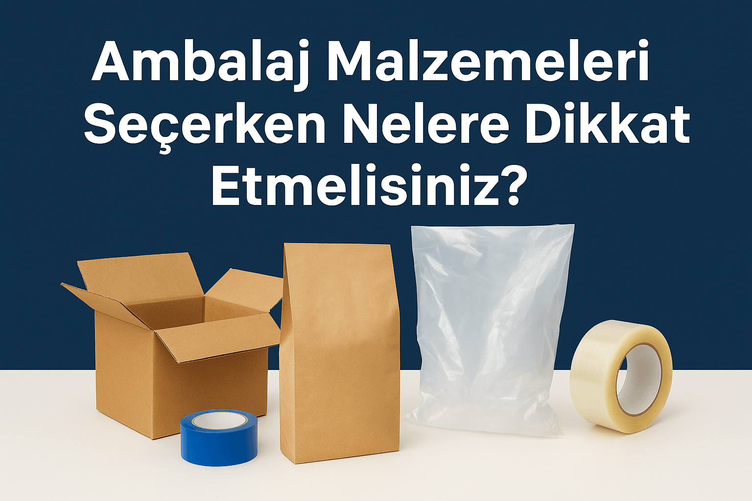 Ambalaj Malzemeleri Seçerken Nelere Dikkat Etmelisiniz?