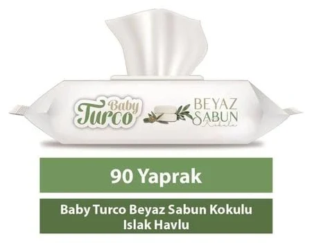 TURCO BABY BEYAZ SABUN KOKULU 240718