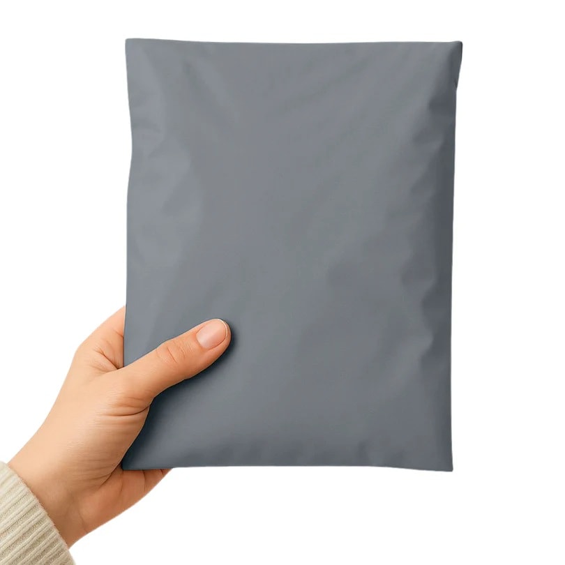 Kargo Poşeti 18x25+5cm Cepsiz Gri