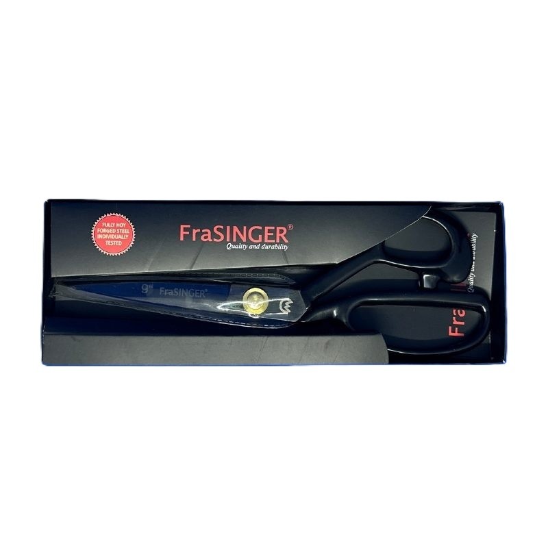 Frasınger Tekstil Makası Metal Saplı Siyah 9inç 22,9cm