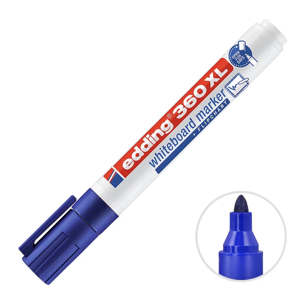 EDDİNG 360 XL Tahta Kalemi Mavi