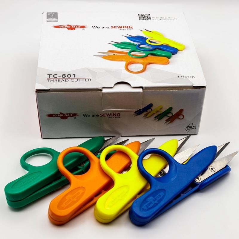 Golden Eagle İplik Temizleme Makası TC-801 Sarı