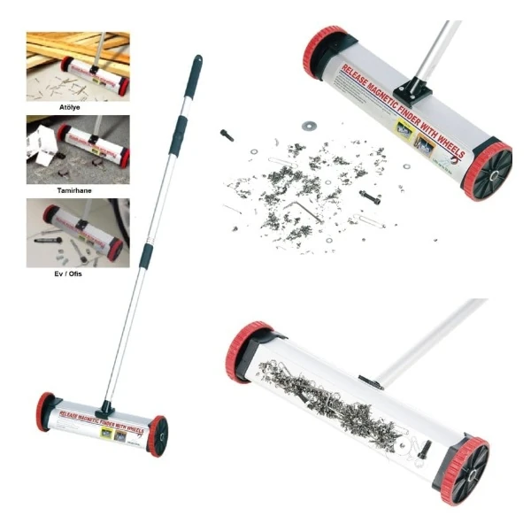 BDR Manyetik Metal Toplayıcı Süpürge