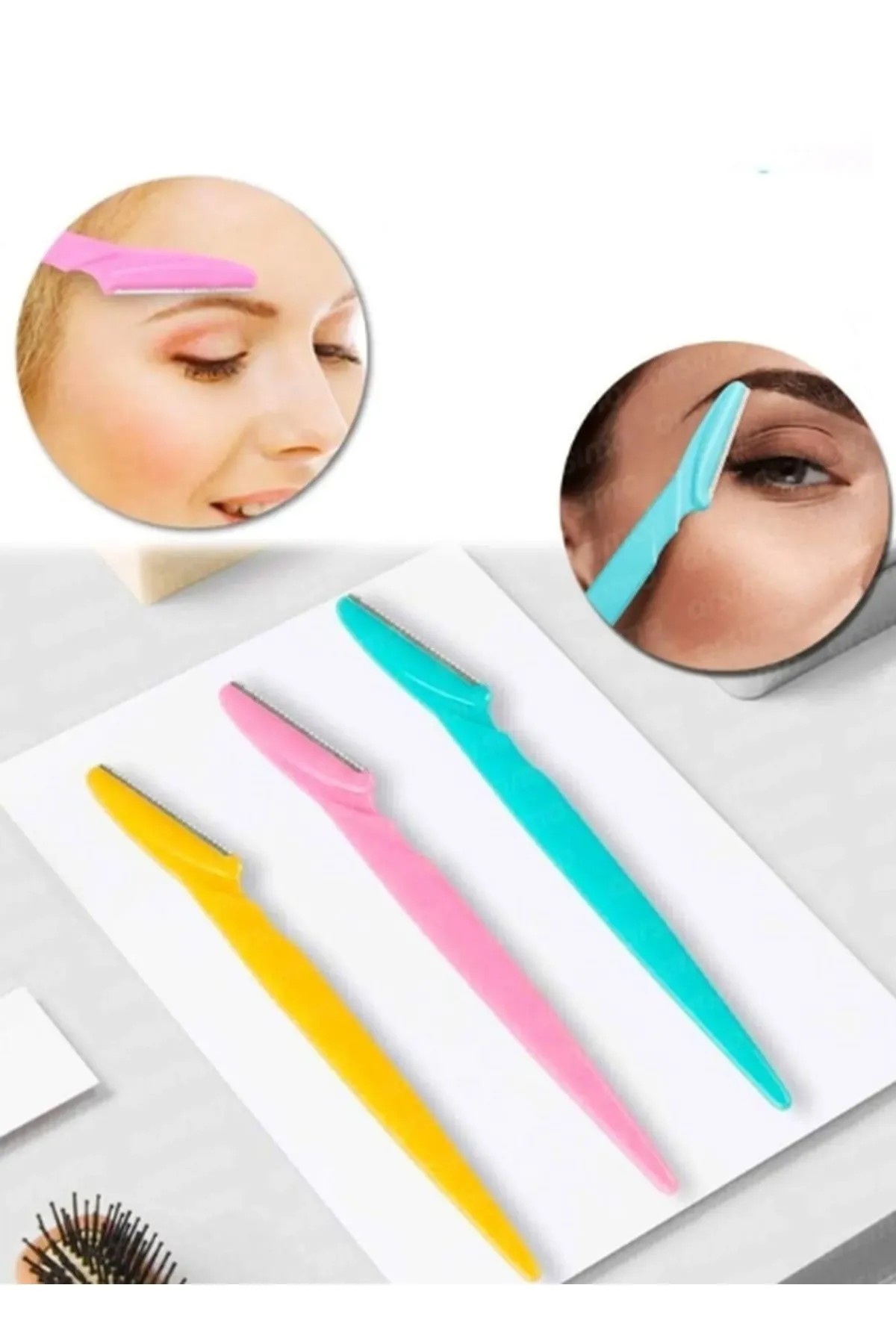 EYEBROW RAZOR KAS USTURASİ 3'LU 240329