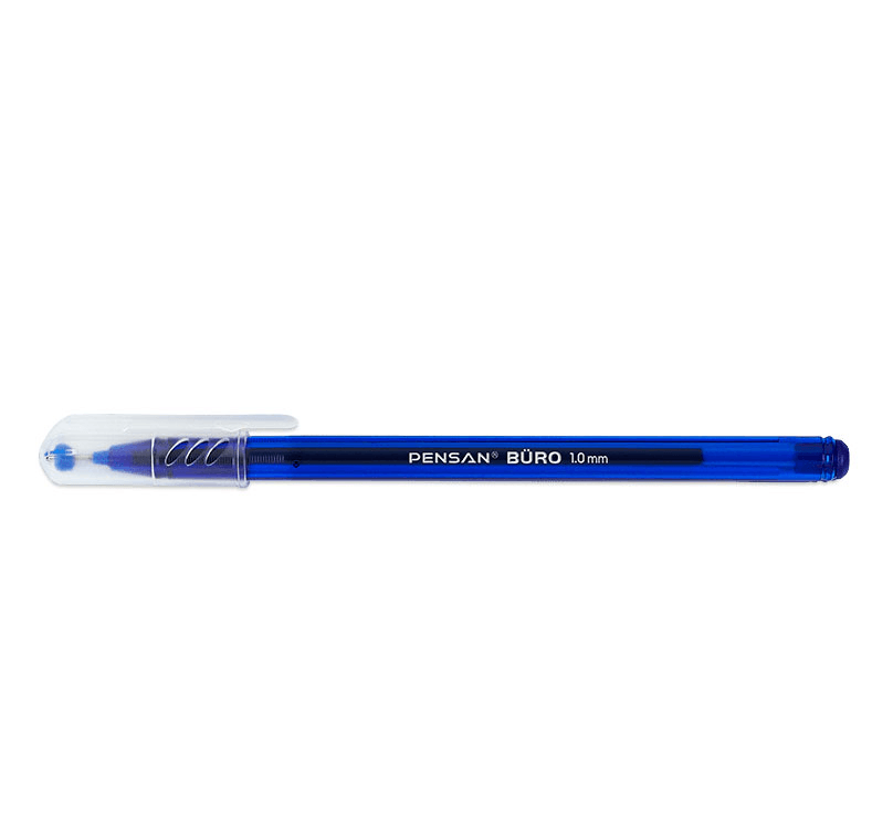 Pensan Büro Tükenmez Kalem Mavi 1.0mm