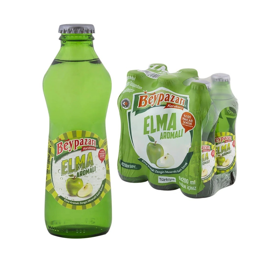 Beypazarı Elma Aromalı Maden Suyu 200ml x 24'lü
