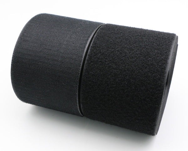 Ecoband 10cm Çift Taraflı Cırt Bant Siyah 25mt