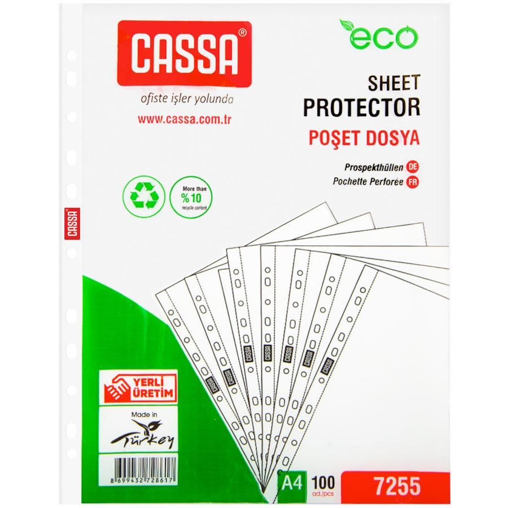 Cassa Eco Poşet Dosya A4 100lü