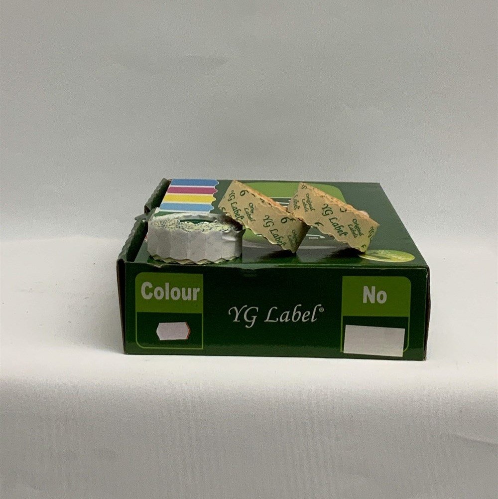 Yg Label Meto Etiketi Beyaz No 4 1500'lü