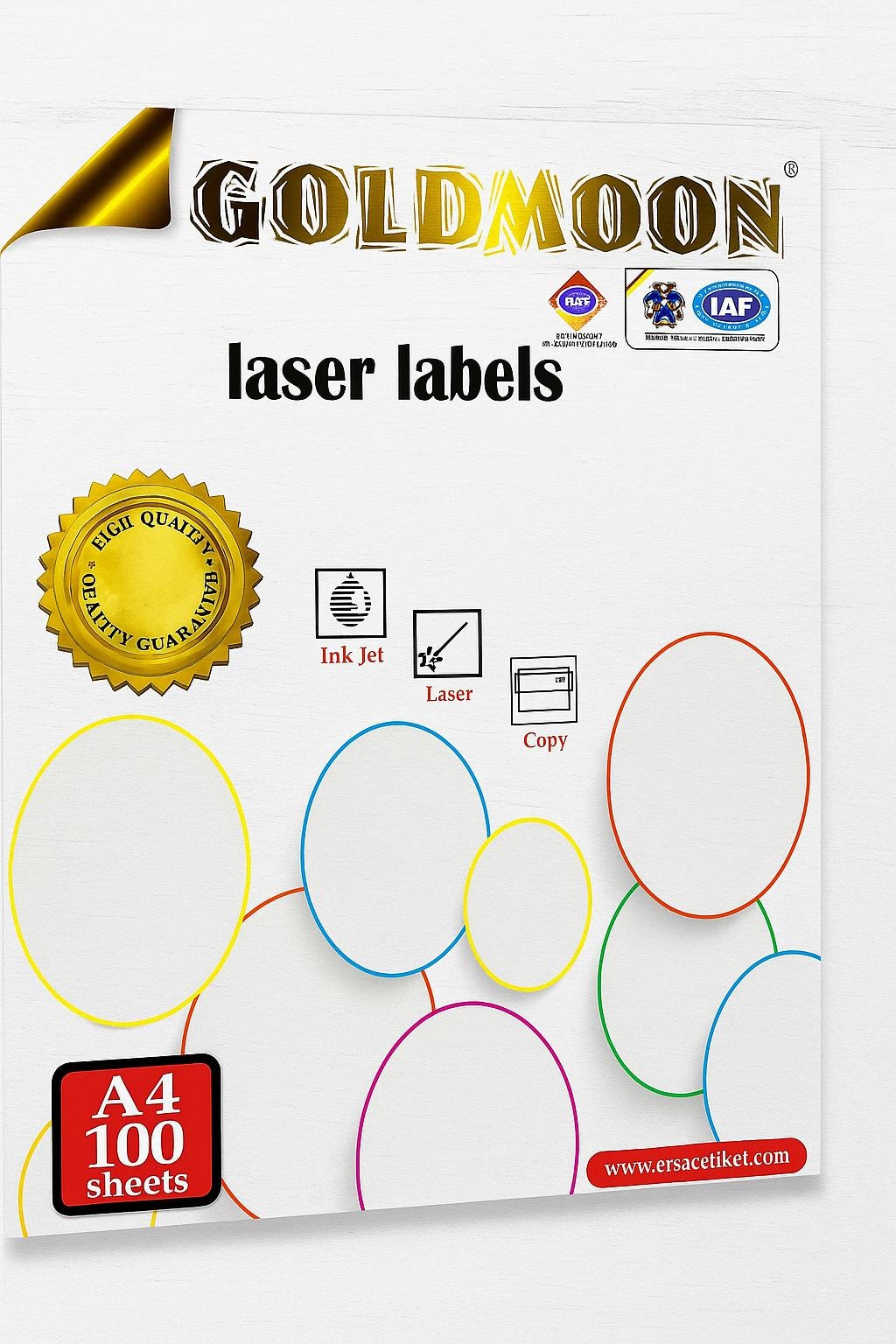 Goldmoon Lazer Etiket No:2012 10'lu
