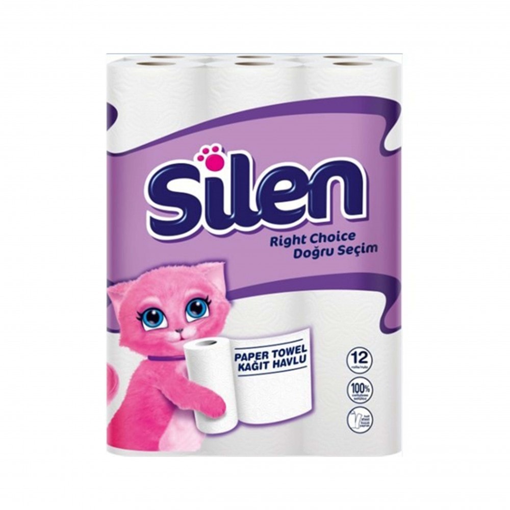 Silen Kağıt Havlu 12 li