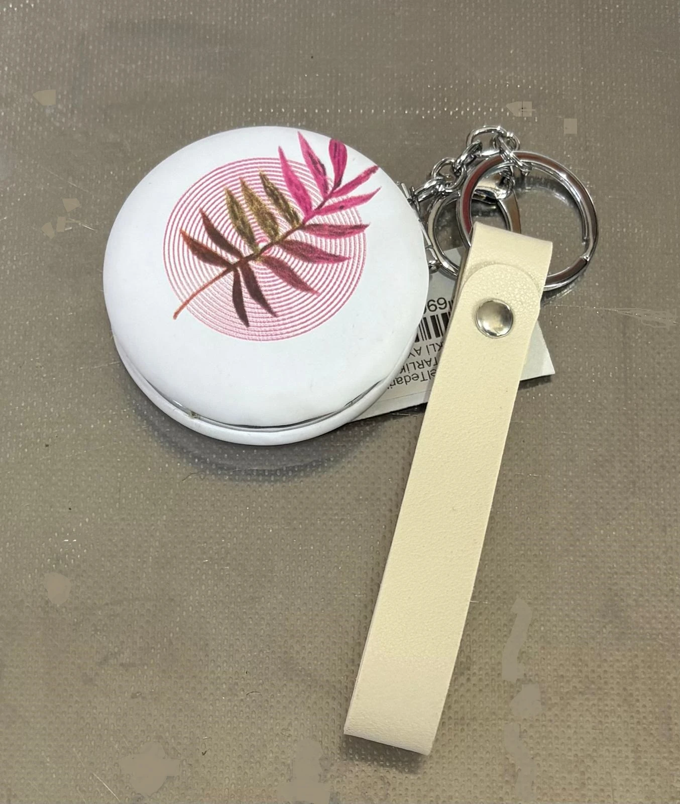 Anahtarlıklı Ayna Çift Kapaklı