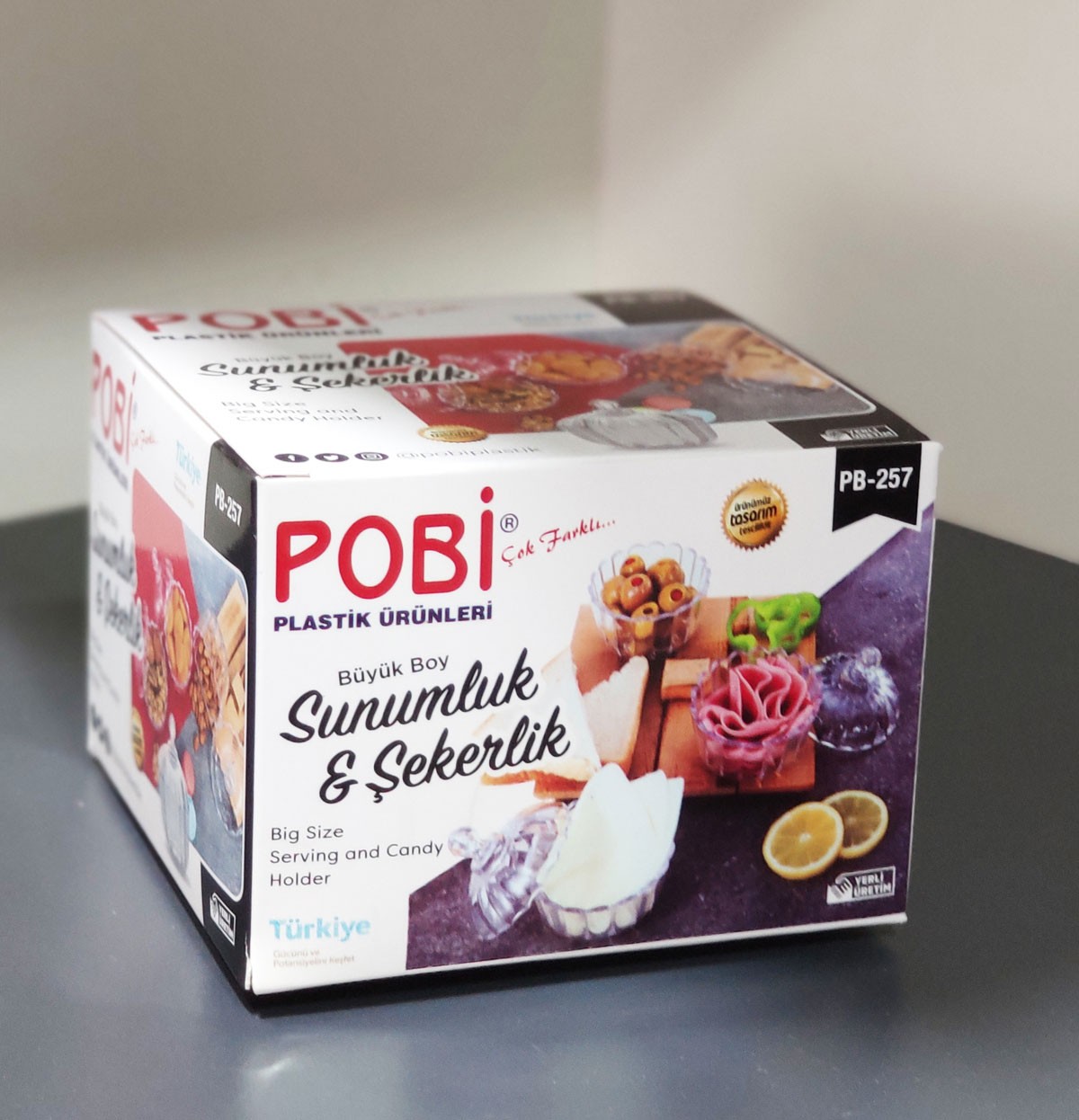 POBİ BUYUK BOY SUNUMLUK & SEKERLİK 250205