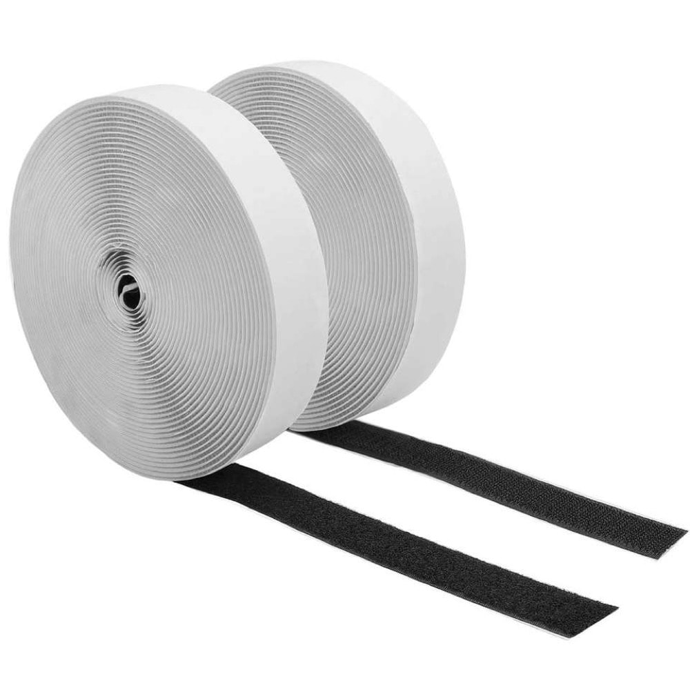 Cırtbant Silikonlu Yapışkanlı 30mm İlmek Siyah